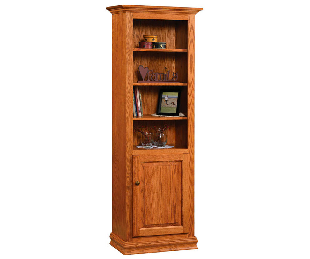 Traditional Bookcase with Doors