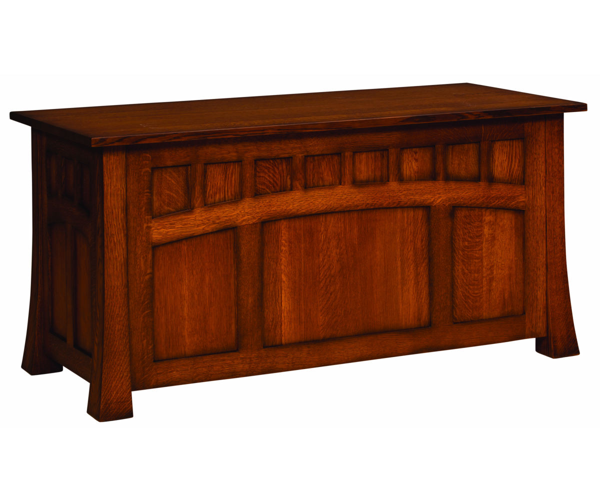 Bridgefort Mission File Desk With Hutch - Image 2