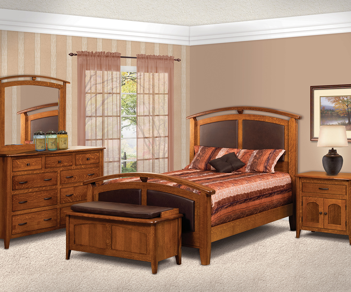 Cascade Bed With Low Footboard - Image 2