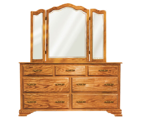 Wavy Cathedral Double Dresser
