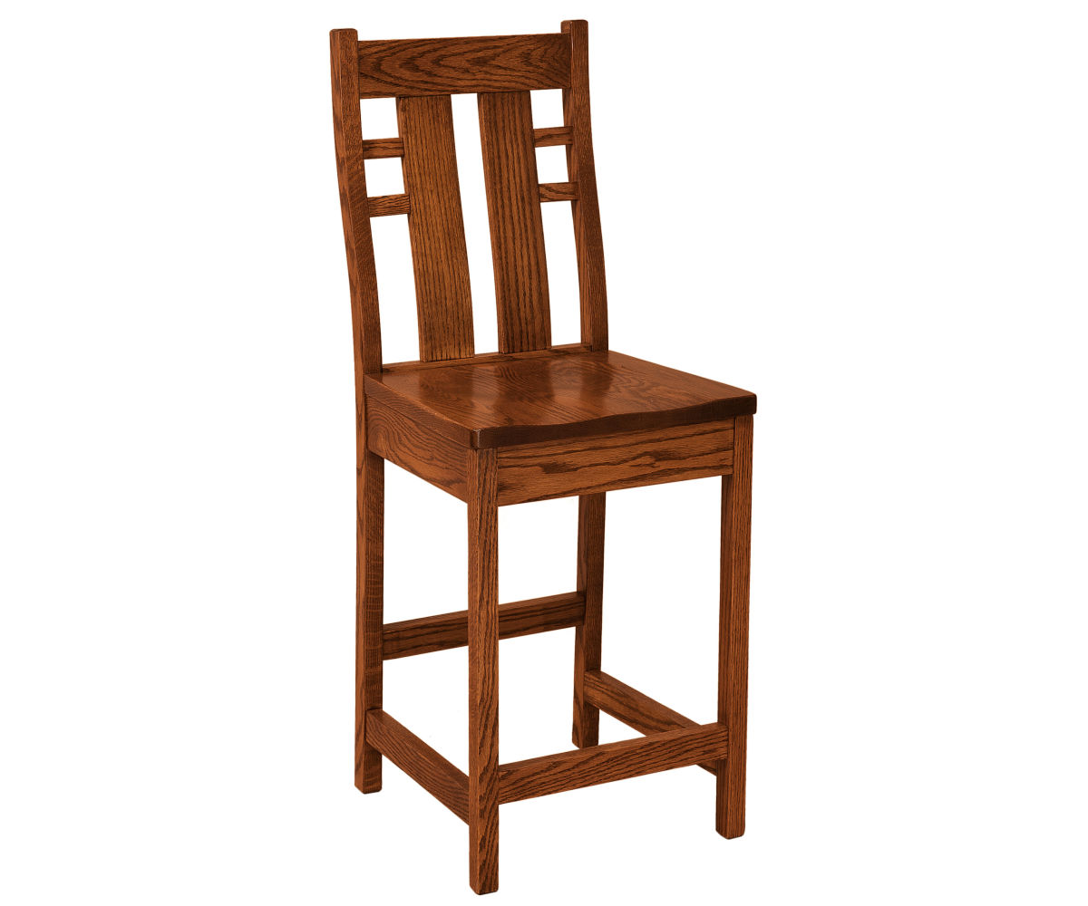 Cascade Stationary Bar Stool