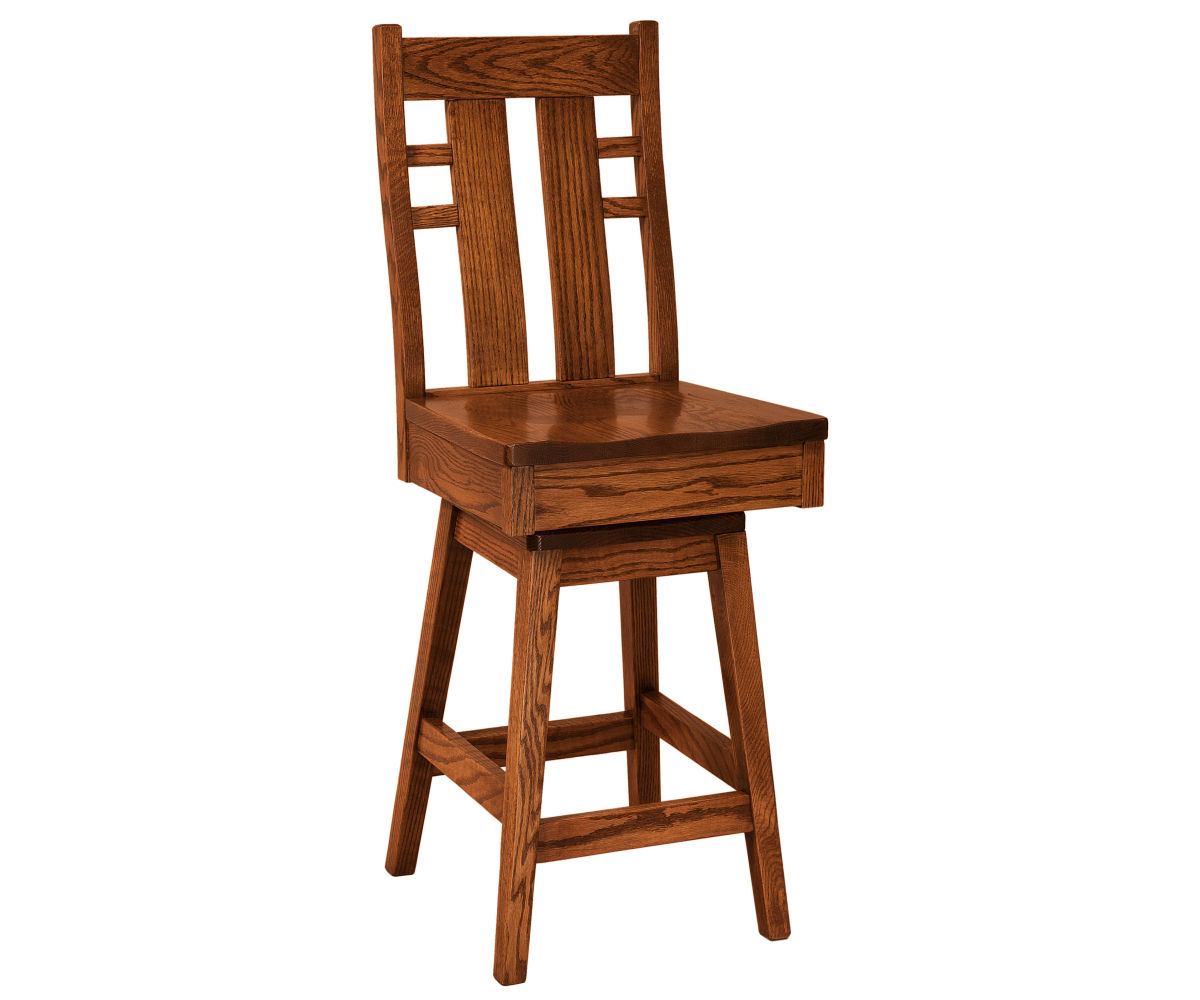 Cascade Swivel Bar Stool