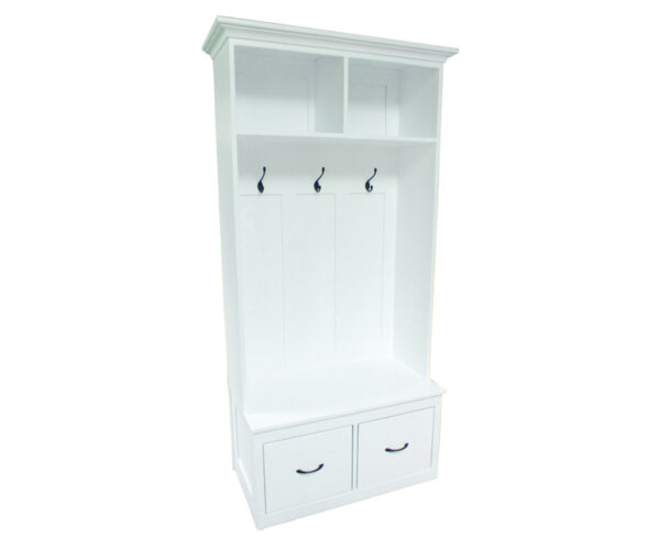 Hall Seat With Cubby Top