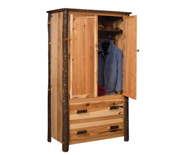 Hickory Armoire