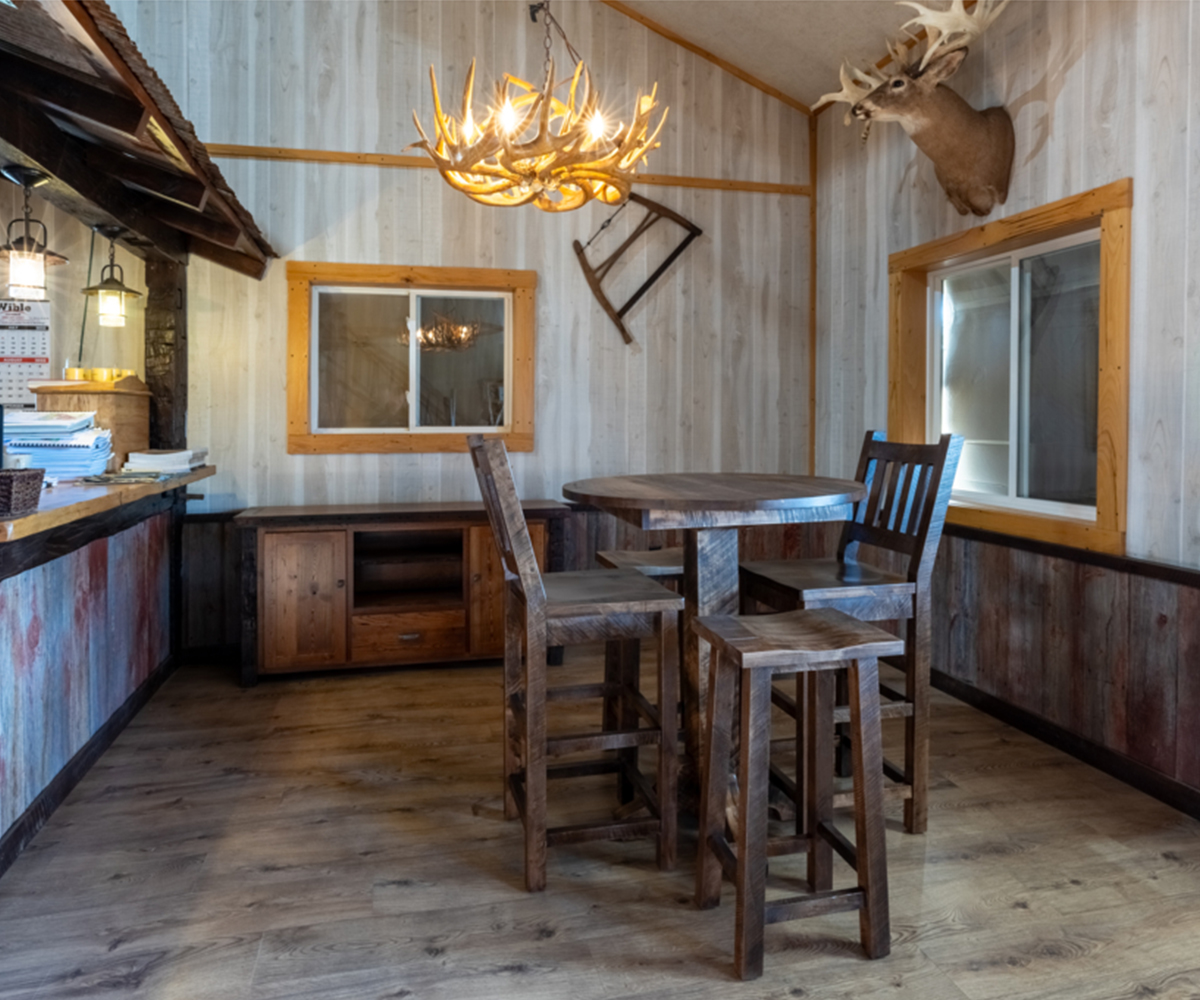 Rough Cut Maplewood 30" Barstool - Image 2