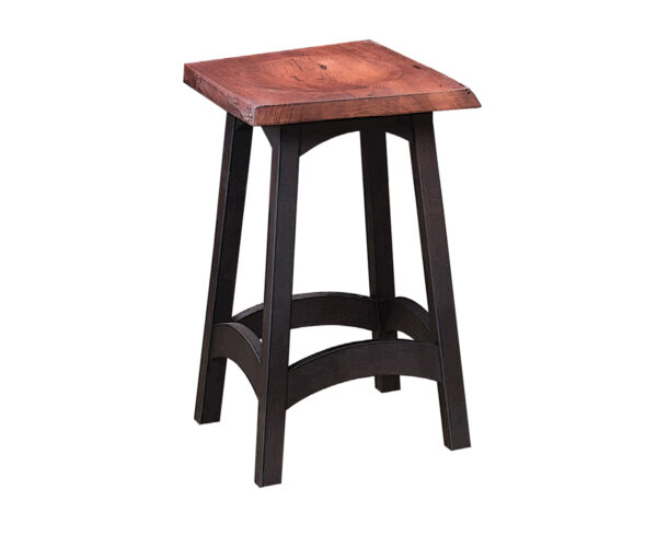 Illusions Bar Stool - Live Edge