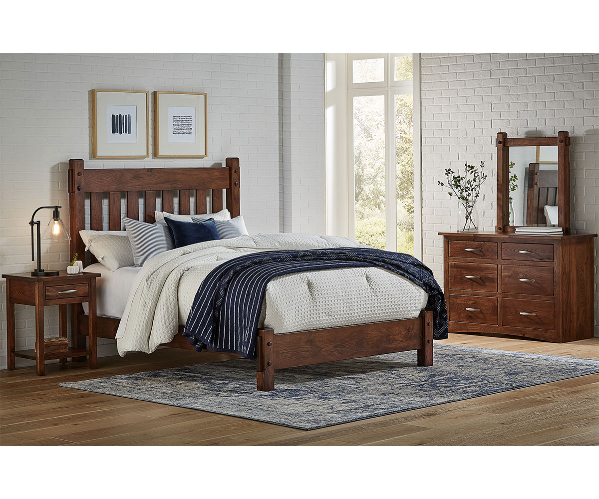 Denver 3 Drawer Nightstand - Image 6