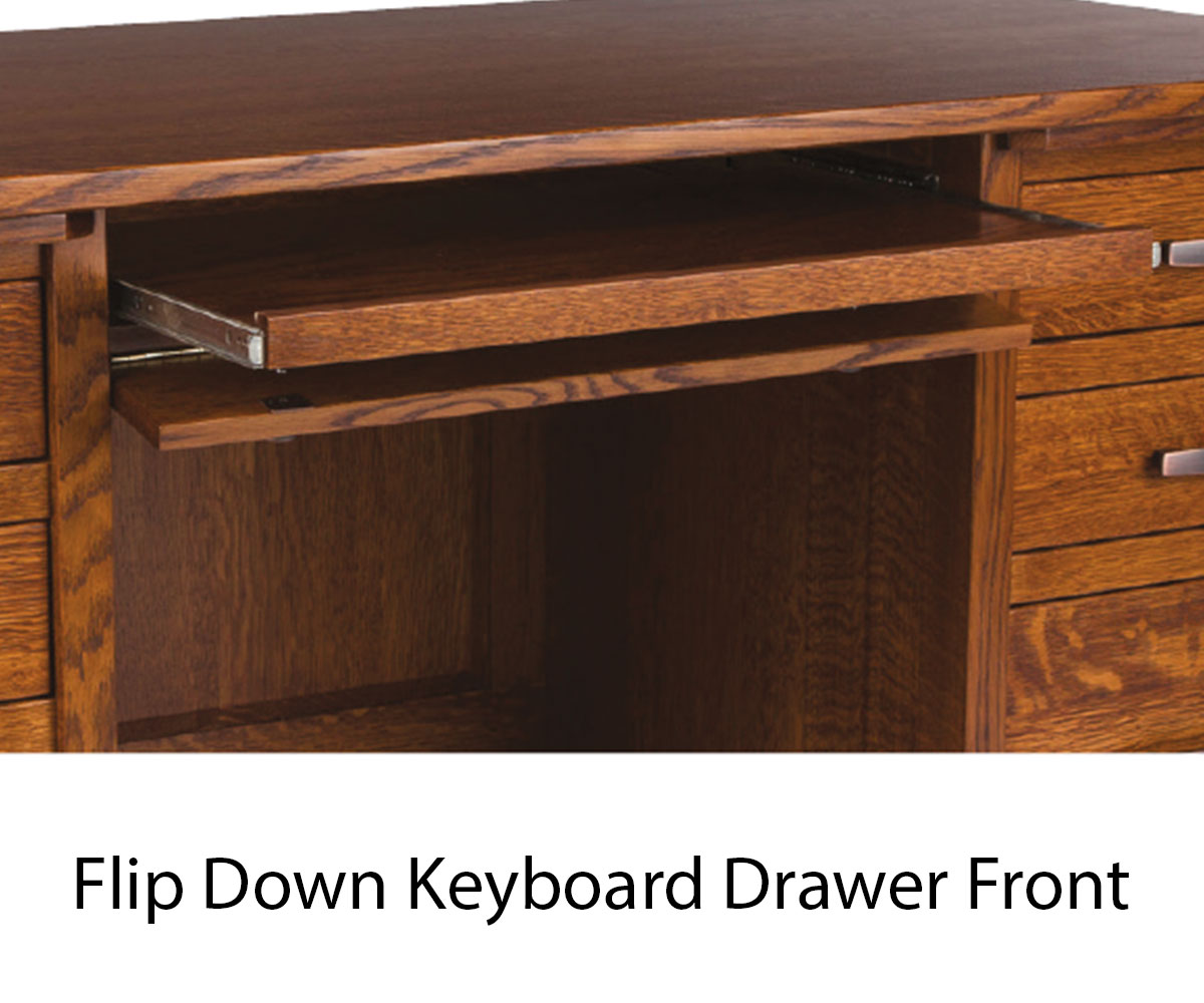 Freemont Mission Computer Desk - Image 2