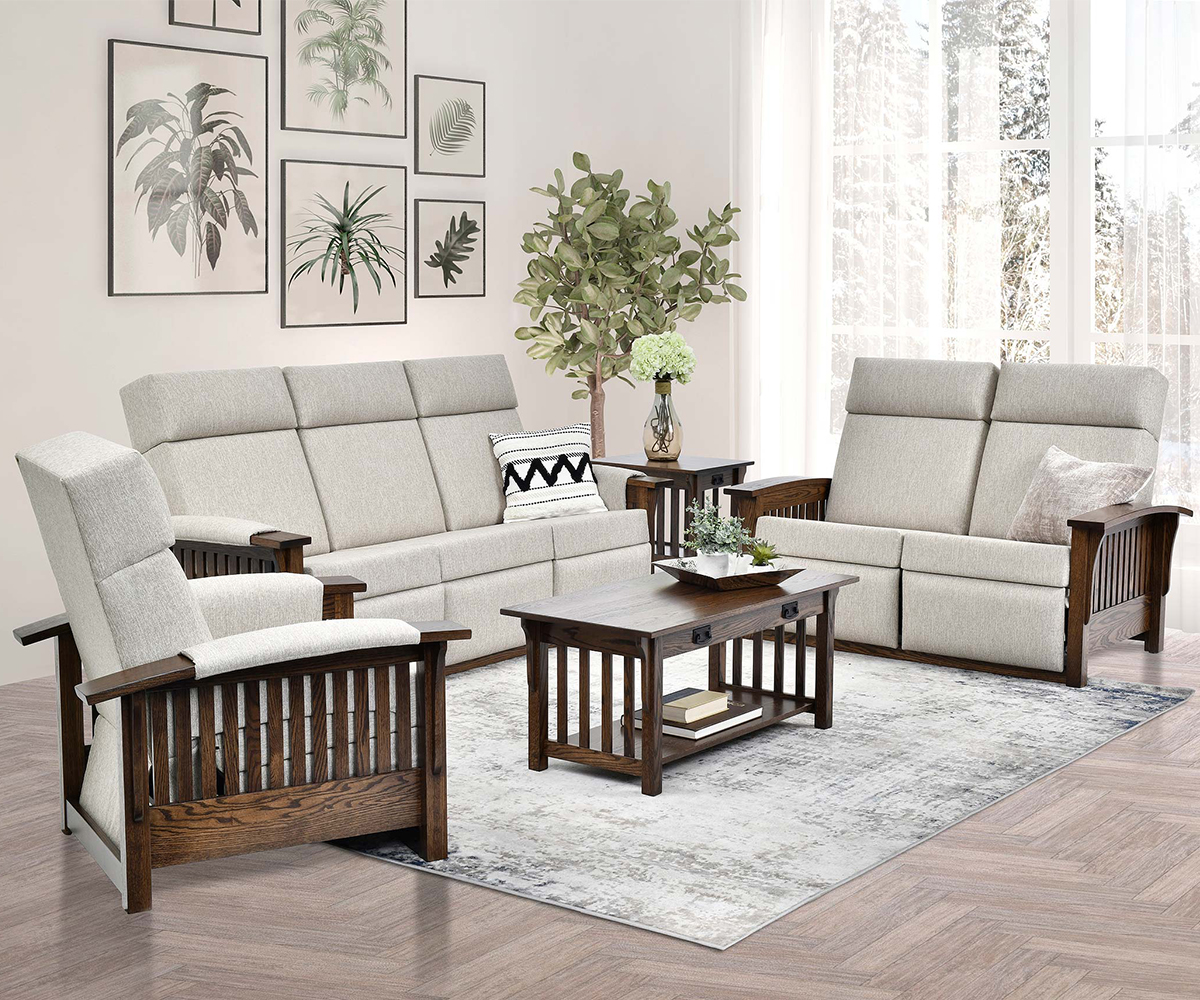 Wallhugger Sofa Recliner - Image 3