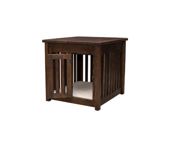 Macy Pet End Table with Wooden Slats
