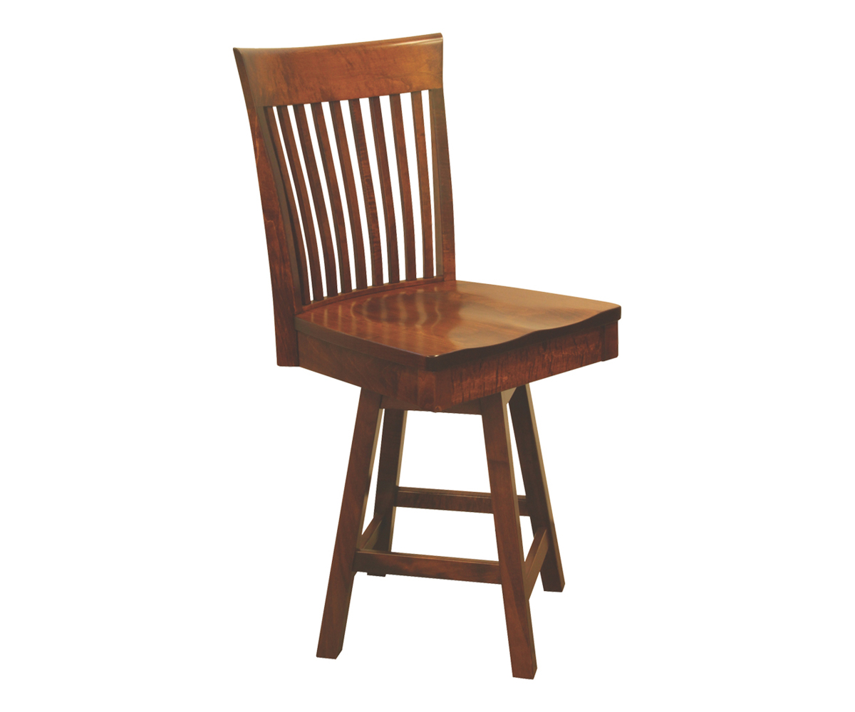 OW Shaker Bent Paddle 24" Bar Chair - Image 2