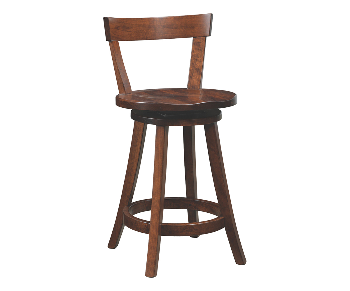 Turnstone 24" Swivel Bar Stool with Back