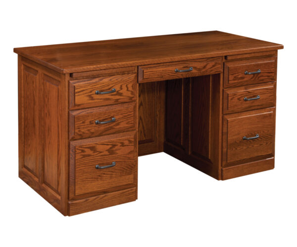 56" Traditional Desk - 26"D