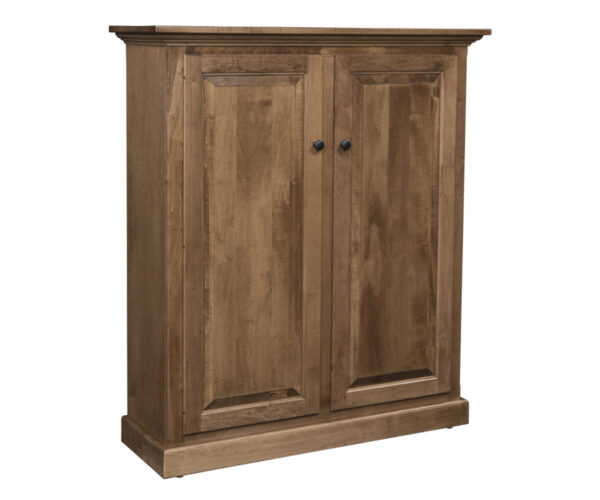 Traditional Double Door Bookcase - 48"H