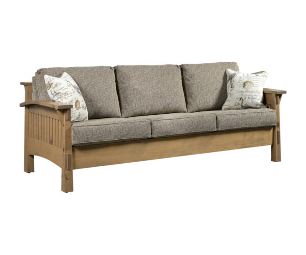 Country Mission Sofa With Reversible Cushions