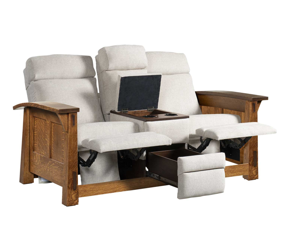 Olde Shaker Center Console Love Seat - Image 4