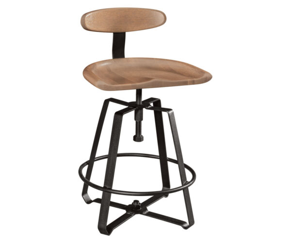 Iron Craft Barstool with Back