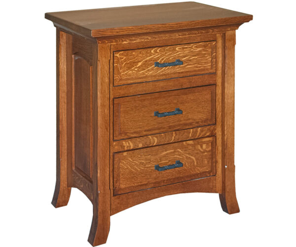 Homestead 3 Drawer Nightstand