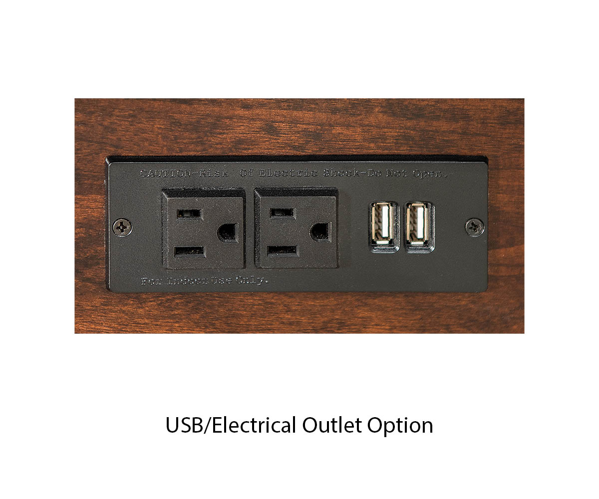 Granny Mission 2 Drawer Nightstand - Image 3