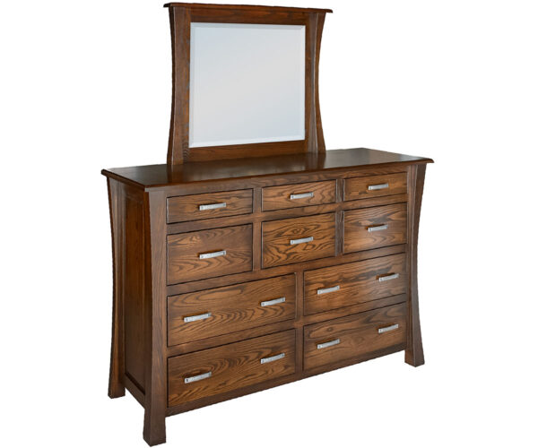 Vandalia 10 Drawer Mule Dresser
