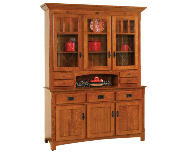 Century Mission 3 Door Hutch