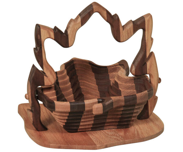 Maple Leaf Collapsible Basket