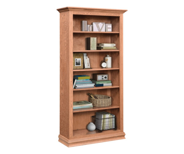 Traditional Open Bookcase