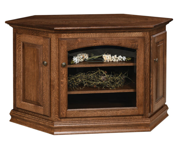 Traditional Cornwall Corner TV Stand