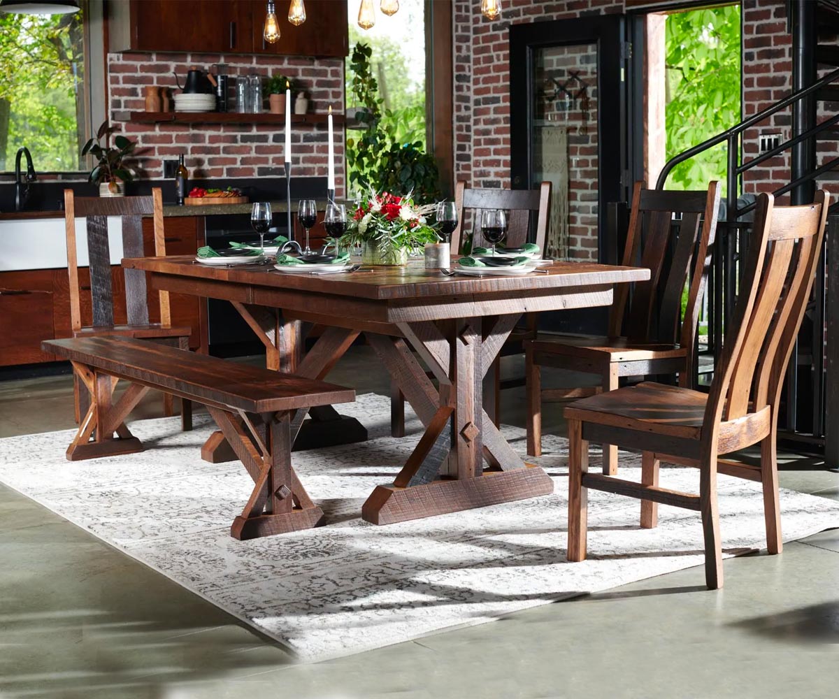 Stretford Solid Top Table - Image 2